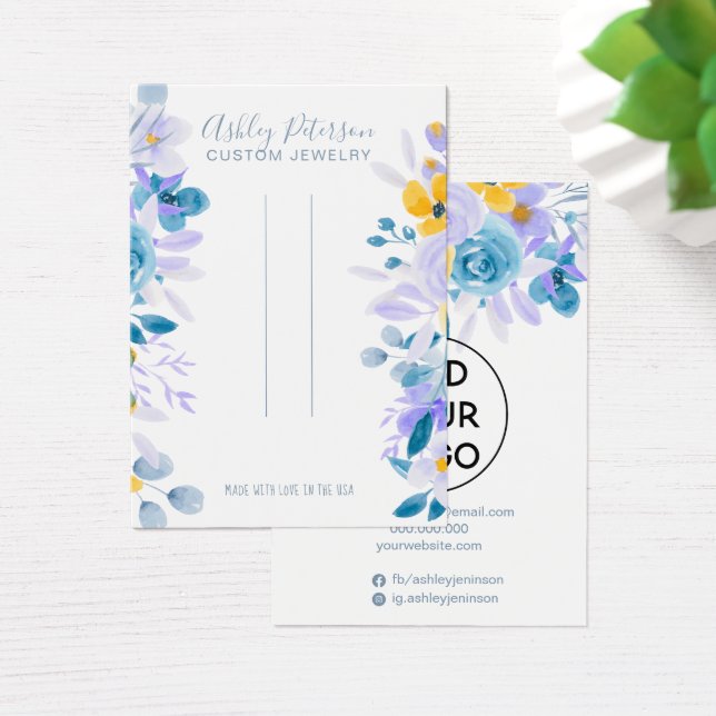 Lavanda de clipe de cabelo de joia floral (Mesa)