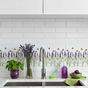 Lavanda e borboletas