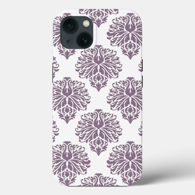 Lavanda Elegante Damask (Verso)