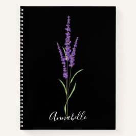 Lavanda em preto | Personalizado