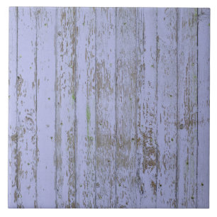 Lavanda Faux Wood Texture Large Square Azulejo