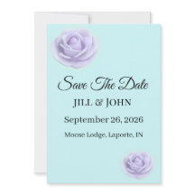 Lavanda Floral Casamento Salve A Data