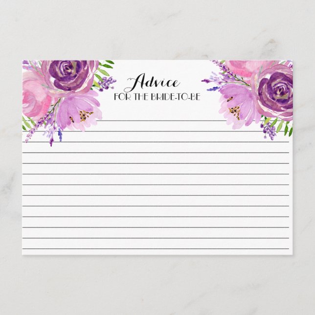 Lavanda FLowers Belas placas de conselho (Frente)