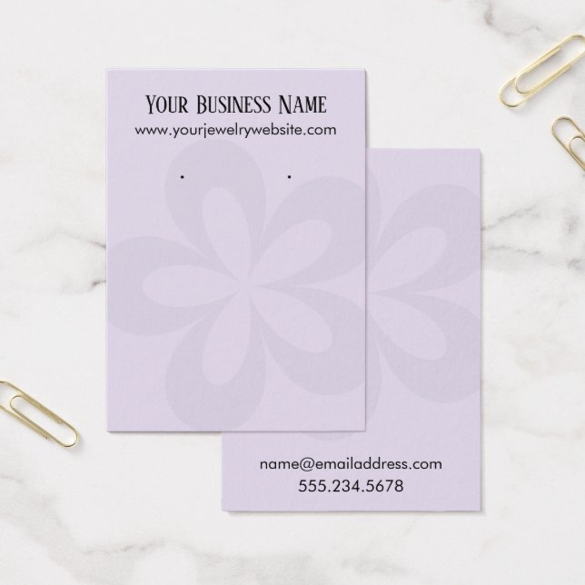 Lavanda Gráfico Flor 1 Ecrã do Retentor (Escritótio)