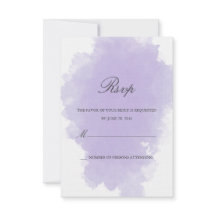 Lavanda Mist | Cartão de Resposta