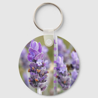 Lavanda na chaveiro de floração