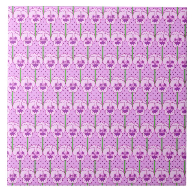 Lavanda - padrão do papel de parede retrorreflecto (Frente)