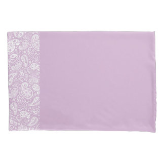 Lavanda Paisley Pillowcase