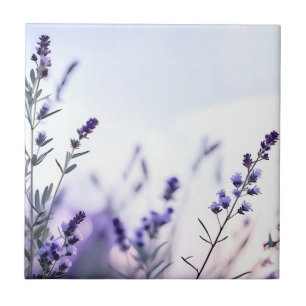 Lavanda Romântica Aquarela