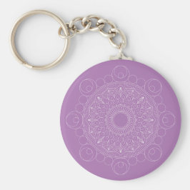 Lavanda Roxa de Chaveiro Roxo Mandala v2