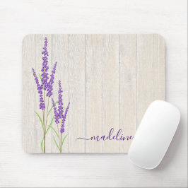 Lavanda Rústica Botânica| Mousepad Personalizado