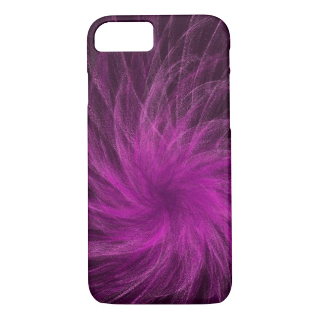 Lavanda Spiral3 - Capas de iphone de Apple (Verso)
