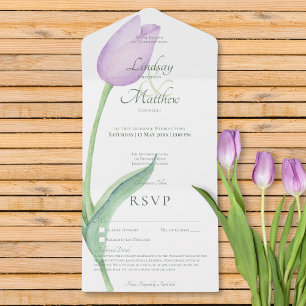Lavanda Tulip Solo Purple Sem Janto com Detalhes