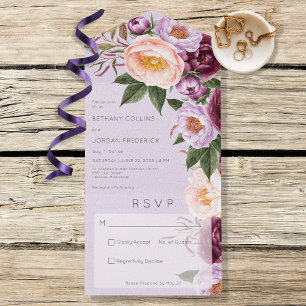 Lavanda Vintage Maroon & Peach Peonies Sem Janto