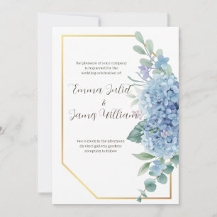 Lavanda Watercolor Lilacs Convite De Casamento