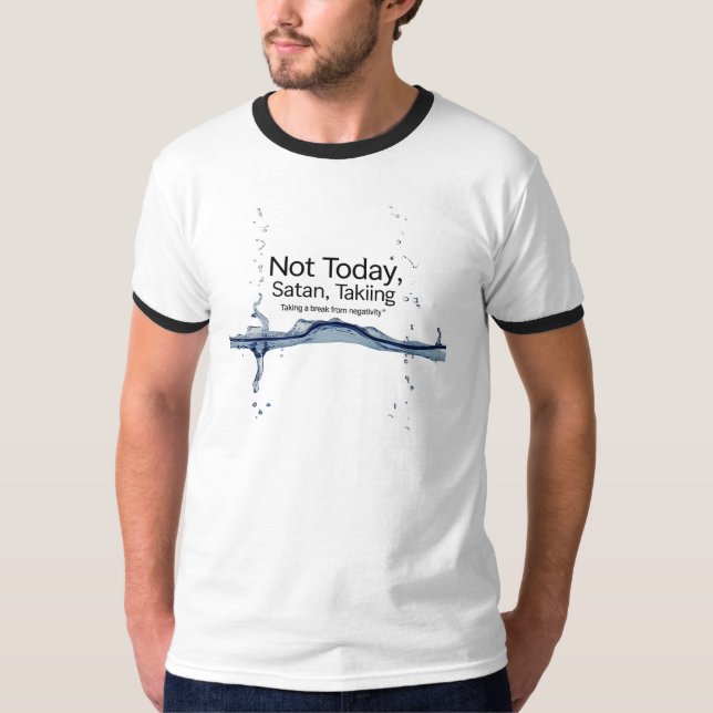 Lavar a Negatividade | Camiseta Minimal Calma (Frente)