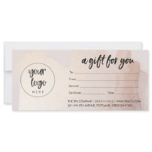 Lave O Certificado De Presente Para Empresas Doura