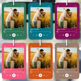 Lavender 25th Anniversary Photo Music Player