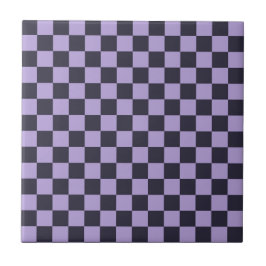 Lavender haze checkerboard pattern