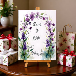 Lavender Lilac Floral Cards & Gifts