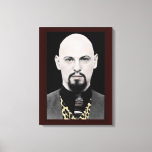 LaVey Stretch Canvas Art