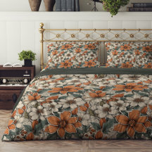 Lavish boho de outono terracotta flores verdes