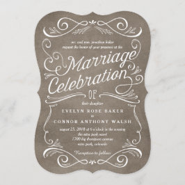 Lavish Scrolls - Convites Editáveis para Casamento