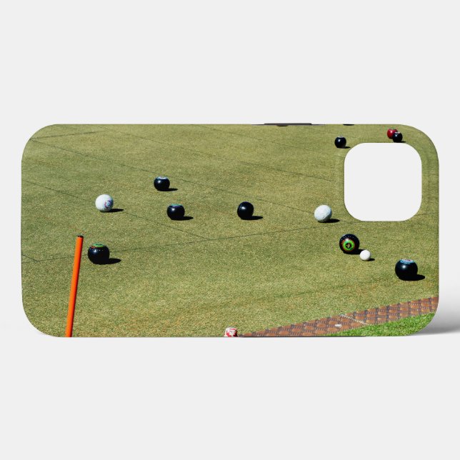 Lawn Bowls Bring It On, capa para iPhone 13 (Verso (horizontal))