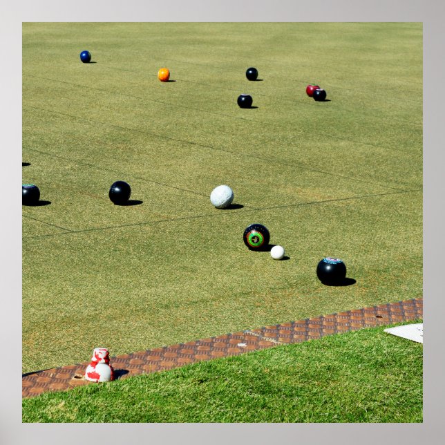 Lawn Bowls Traga Isso, Poster (Frente)