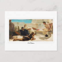 Lawrence Alma-Tadema #4 - Cartão Postal de Arte