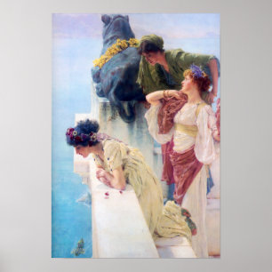 Lawrence Alma Tadema A Coign Vantage Poster