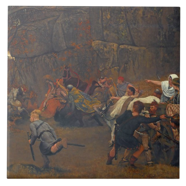 Lawrence Alma-Tadema - Gunthram Bose E Sua (Frente)