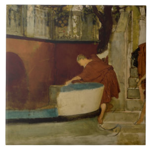 Lawrence Alma-Tadema -The Embarkation On The Barge