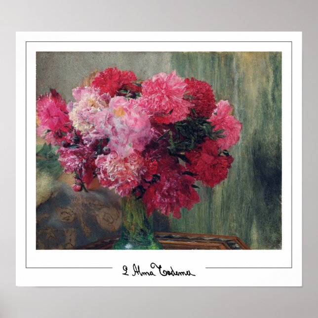 Lawrence Alma-Tadema Zedign Art Poster #11 (Frente)