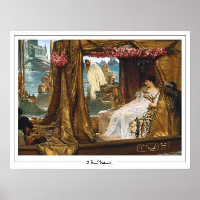 Lawrence Alma-Tadema Zedign Art Poster nº 8 (Frente)