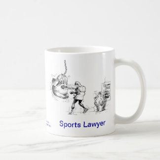 Lawyer™ inoperante ostenta a caneca de café do