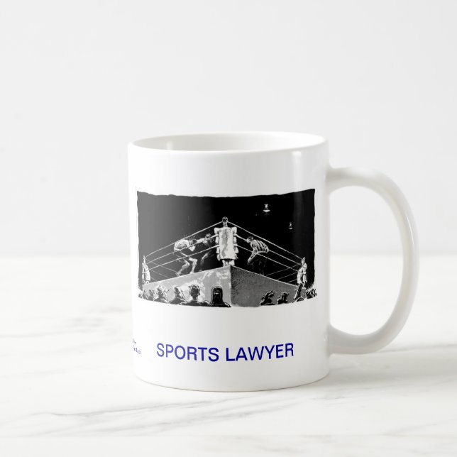 Lawyer™ inoperante ostenta a caneca de café do (Direita)