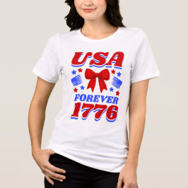 Lazo Xadrez Vermelho EUA Para Sempre 1776