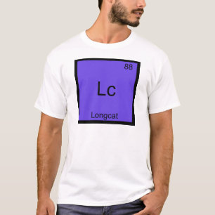 Lc - Camiseta engraçada com símbolo de química do 
