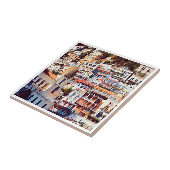 ldp POSITANO - cidade - Papais noeis da igreja Mar (Lateral)