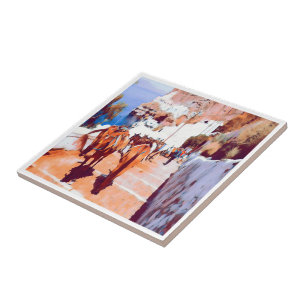 ldp SANTORINI - Caminho de burro - Fira -