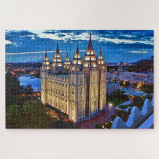 LDS Salt Lake Temple Utah quebra-cabeça