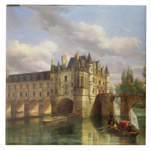 Le Castelo de Chenonceau, 1843 (óleo em canvas)
