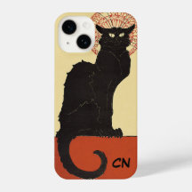 "Le Chat Noir" - Capa de telefone inspirada | Cat 