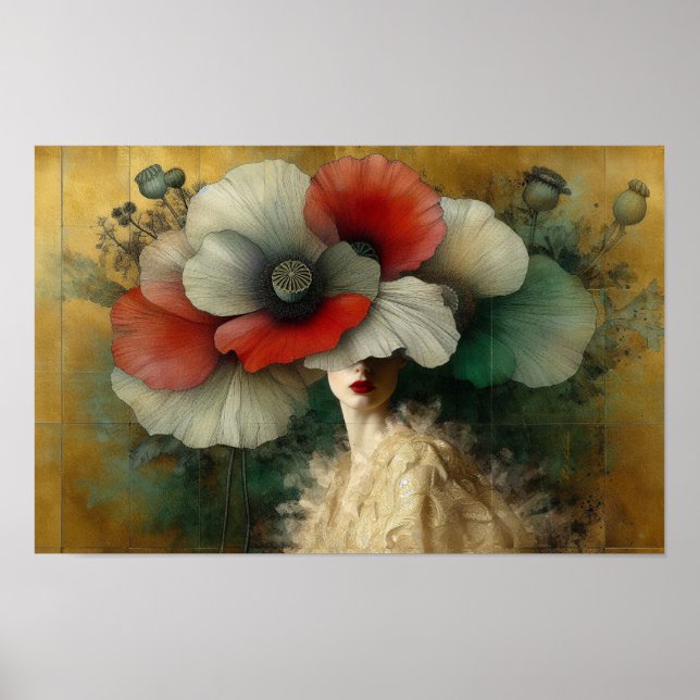 Le Femme Poppy Wall Art Poster (Frente)