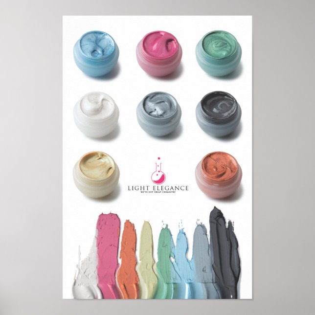 LE Poppy Paint Poster Um (Frente)