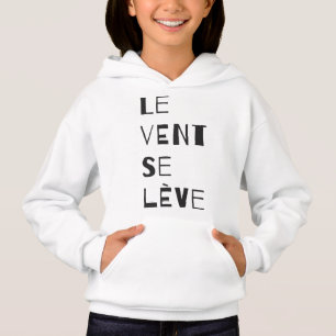 Le Vent Se Leve - Hoodie Negro