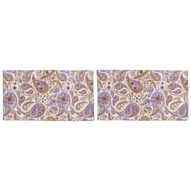 Leaf Decorative Pillowcases – Warm Autumn Bedding (Traseira-Conjunto)