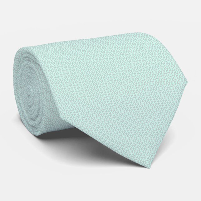 LEAF – Gravata de casamento elegante em verde ment (Rolled)