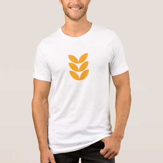 Leaf Harmony - Tee Inspirado na Natureza (Frente)